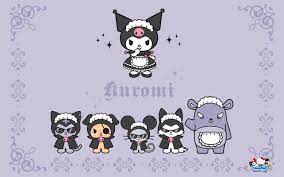 Hakucat Kuromi In 2021 Hello Kitty Iphone Wallpaper My Melody Wallpaper Hello Kitty Wallpaper