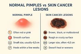 Image result for skin cancer on nose pimple