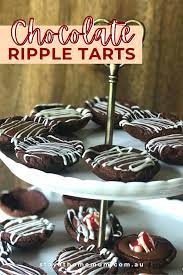 Chocolate Ripple Tarts Stay At Home Mum Chocolate Ripple Biscuits Yummy Cookies Chocolate Recipes