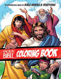Search hundreds of free bible coloring pages! The Action Bible Coloring Book 55 Reproducible Pages Of Bible Heroes And Devotions Amazon De David C Cook Cariello Sergio Fremdsprachige Bucher