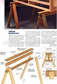 Build Sawhorse Workshop Solutions Plans Tips And Tricks Woodarchivist Com Projetos Marcenaria