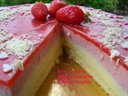 Bavarois Chocolat Blanc Et Fraises Fraise Au Chocolat Chocolat Blanc Gateaux Et Desserts