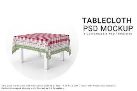 Square Tablecloth Mockup Set Mockup Design Square Tablecloth Table Cloth