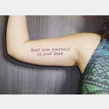 Get Inspired For Your Next Ink With These 70 Beautiful Quote Tattoos Inspiring Quote Tattoos Good Tattoo Quotes Tattoo Quotes