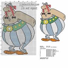 With over 200 designs, you'll find something here that is perfect for your next cross stitch project. Obelix Asterix And Obelix Cartoon Character Cross Stitch Pattern Cross Stitch Patterns Geek Cross Stitch Cross Stitch Patterns Christmas