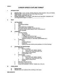 Keyword outline example / free 8 sample speech outline. Informative Speech Keyword Outline