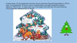 песня в лесу родилась елочка а кто ее родил Skachat Pesnyu V Lesu Rodilas Yolochka Besplatno