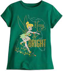Amazon.com: Disney Store Princess Tinkerbell Holiday - Camiseta de manga  corta para niña (talla 5/6) : Ropa, Zapatos y Joyería