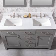 Eviva's best selling bathroom vanity, the acclaim, is now available in sizes 24, 28, or 30 inches to match your unique small bathroom. Cosentino 54 Double Bathroom Vanity Set Reviews Joss Main Double Bathroom Vanity Bathroom Vanity Bathroom Vanity Redo