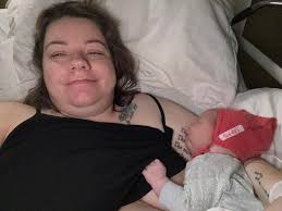 Update from my baby shower post ❤️ This little love of mine was born two  days past his due date,