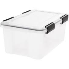 Quantum storage systems has the largest assortment of storage bins. Iris Weathertight Heavy Duty Storage Tote Internal Dimensions 14 75 Length X 9 63 Width X 7 Height 6 Carton Office Depot