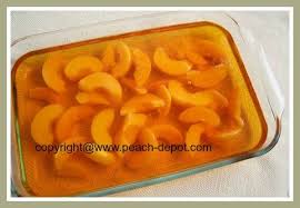 Recipe For Making Jello With Sliced Canned Peaches Easy Quick And A Great Idea For Any Special Occasion Di Canned Peaches Peach Jello Fruit Recipes For Kids