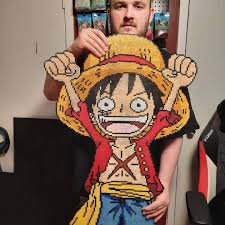 29 Board Luffy Finally Done R Beadsprites