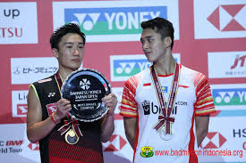 Jun 17, 2021 · tunggal putra indonesia, jonatan christie terus mematangkan persiapan jelang olimpiade tokyo. Kento Momota Vs Jonatan Christie Daihatsu Olahraga Cerita