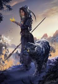 Pin By Benjamin Cousino On Npc Character Portraits Warrior Woman Fantasy Characters