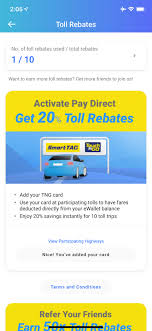 What is the reward when you refer someone to tongits. Get 20 Toll Rebate When You Pay With Touch N Go Ewallet