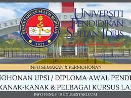 Pada tahun lepas tarikhnya adalah 3 september 2019 jam 12 tengahari. Permohonan Master Upsi 2019 Jawatan Kosong Di Universiti Pendidikan Sultan Idris Upsi Tarikh Dan Borang Permohonan Upu 2019