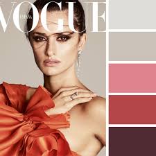 A True Winter colour palette