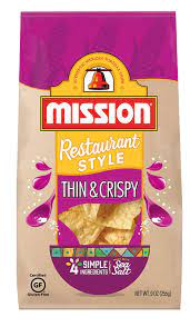 You can bake them or fry them to be perfectly crisp! Buy Mission Thin Crispy Tortilla Chips Gluten Free Restaurant Style Corn Tortilla Chips 9 Oz Online In Vietnam B06xjc4mhw