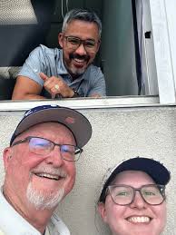 Meeting with baseball player after game