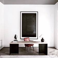 Beautiful Minimalistic Oversized Framed Art Work For Your Office Statement Art Interior Design Interior Office Interior Design Office Interiors