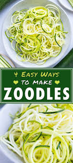 Maybe you would like to learn more about one of these? How To Make Cook Zucchini Noodles Zoodles Evolving Table