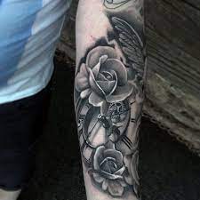 75 Black And White Tattoos For Men Masculine Ink Designs White Tattoo White Flower Tattoos Tattoos For Guys