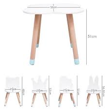 Fun Wooden Kids Table And Chairs Set Mebel Dlya Malyshej Detskaya Mebel Mebel Iz Fanery