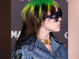 Billieeilish #hairstyles hi guys, i wanted to try out and share with you all 3 easy hairstyles inspired by billieeilishhair #spacebuns #billieeilish hi guys, today i am recreating my billie eilish inspired. Billie Eilish S Green Mullet Hairstyle Was An Accident