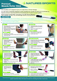 Natures Sports Muscle Roller Stick Muscle Roller Roller Stick Muscle Roller Stick