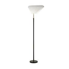 Glass lamp shades are an easy diy update. A805 Angel Wing Floor Lamp By Alvar Aalto Artek