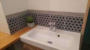 Credence Astuce Hexagone Noire De Leroy Merlin Salle De Bain Tendance Leroymerlin Salle De Bain Salle De Bain