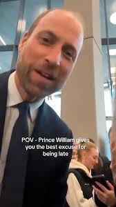 Prince William provides excuse for college student he made late to class