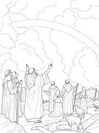 God S Rainbow Covenant With Noah Coloring Page From Noah S Ark Category Select From 24104 Printable Crafts O Coloring Pages Bible Coloring Free Coloring Pages