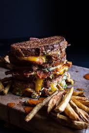 Big Popper Hot Buffalo Chicken And Bacon Grilled Cheese Hbh Recipe Bacon Grilled Cheese Food Sandwiches