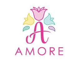 Amore Logo Design Unique Design Logo Of Letter A With Some Tulip Flowers On The Top Of It It Is Like The Crown Of The Flowers In Different Col Disenos