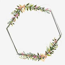 Colorful Floral Border Design Green Art Png Border Png And Vector With Transparent Background For Free Download Floral Border Design Floral Border Border Design