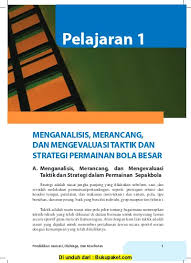 Check spelling or type a new query. Menganalisis Merancang Dan Mengevaluasi Taktik Dan Strategi Permainan Bola Besar