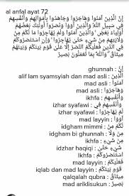 Al maun sendiri secara bahasa memiliki pengertian makna atau arti barang barang yang berguna. Sebutkan Hukum Tajwid Dalam Surat Al Maun