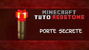 Tuto Redstone - Minecraft Ps4 - Episode 1 - Porte secrete - YouTube