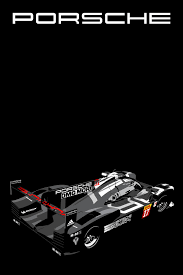 Porsche 919 Hybrid Posters On Behance With Images Porsche Cars Porsche Car Artwork