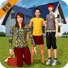 Su hijo tiempo de diversión! Virtual Step Mom Simulator Happy Family Life Apk Free Download Apkipafile