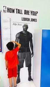 Height Chart Lebron James Life Size Poster About 4 By 8 Feet Life Lebron James Poster Life Size
