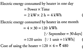Think of a stove burner that heats up, then. An Electric Heater Is Rated At 2 Kw Calculate The Cost Of Using It For 2 H Daily Cbse Class 10 Science Learn Cbse Forum