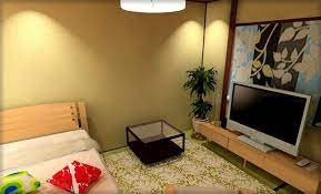 ６畳１k和室に北欧スタイルをコーディネートした部屋 一人暮らしのワンルームインテリア インテリア ワンルーム インテリア 和室