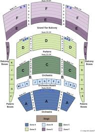 Gallo Center For The Arts Capacity Chart