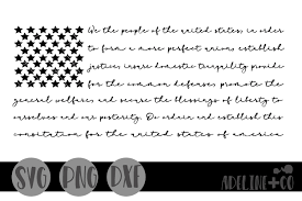 Download We The People American Flag Svg Png Dxf By Adeline Co Thehungryjpeg Com