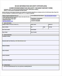 Free 63 Incident Report Examples In Ms Words Pdf Pages