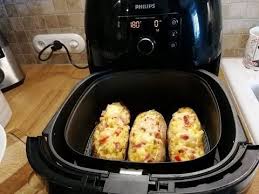 Gefullte Grillkartoffel Aus Dem Airfryer Xxl Von Philips In Rund 30 Minuten Youtube Heissluftfritteuse Rezepte Heissluftfriteuse Rezepte Grillkartoffeln