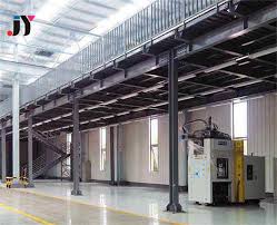 Heavy Duty Mezzanine Rack Attic Shelf with High Load Capacity for Large  Factory and Warehouse Steel Structure Platforms